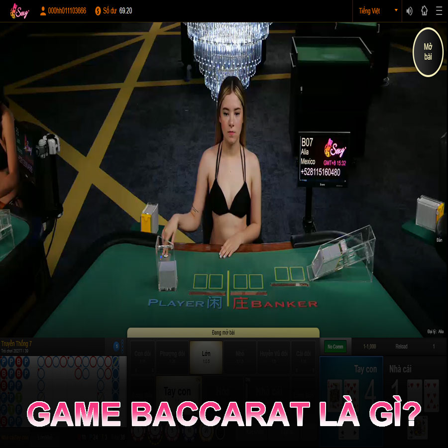 Game Baccarat là gì? Những điều bạn cần biết về Baccarat casino